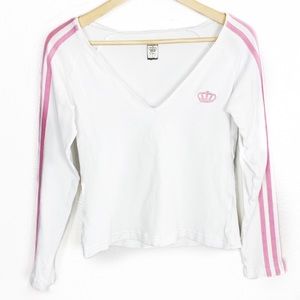Adidas Long Sleeve Crop Top